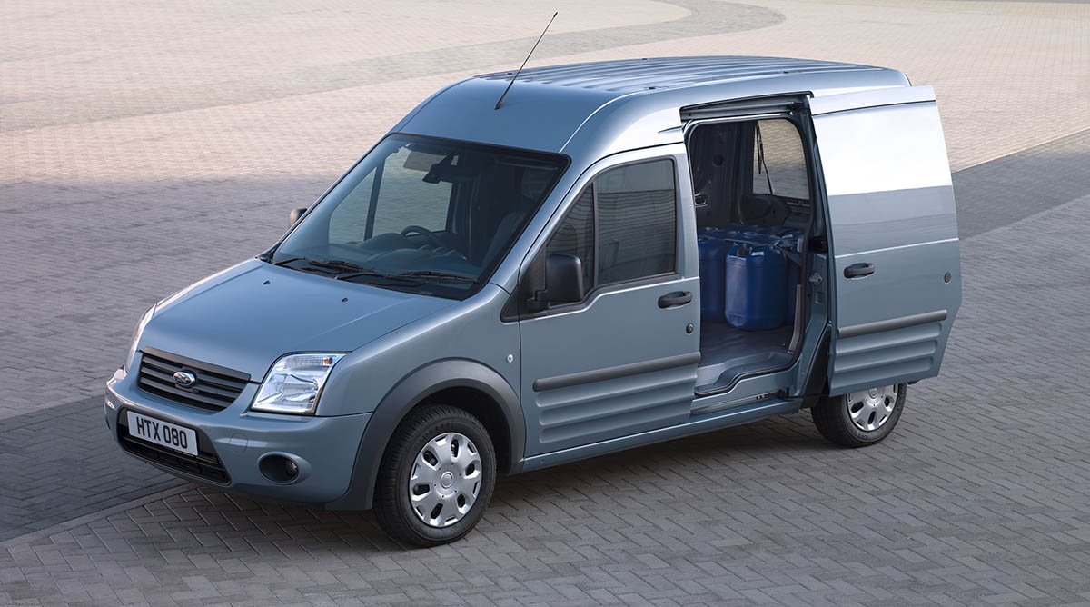 Ford Transit Connect left side door open