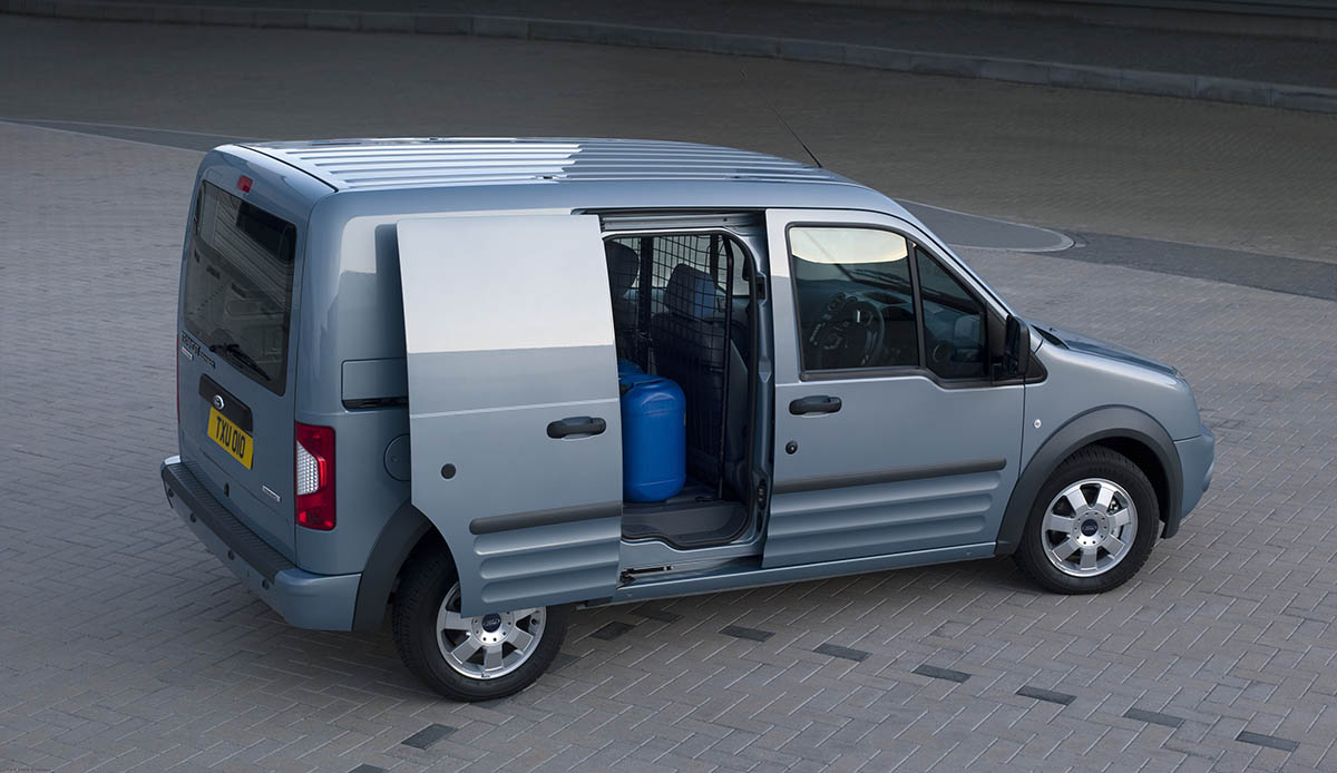 Ford Transit Connect right side door open