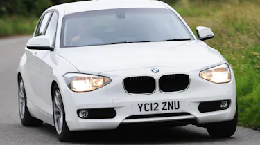 BMW 116d ED front cornering