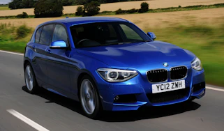 BMW 125i front track