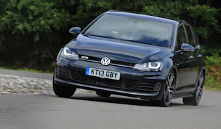 Volkswagen Golf GTD front cornering