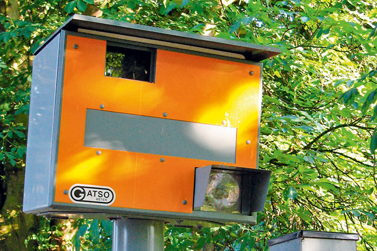 Gatso static speed camera