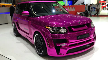 Pink Hamann Range Rover