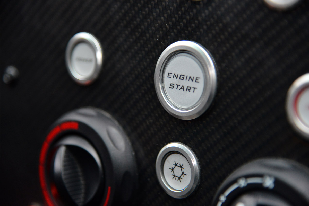 Ginetta G40R interior detail