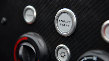 Ginetta G40R interior detail