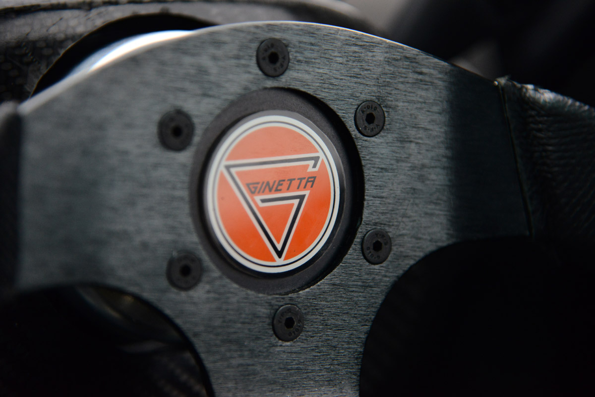 Ginetta G40R steering wheel