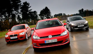 BMW 1 Series vs VW Golf and Ford Focus