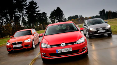 BMW 1 Series vs VW Golf and Ford Focus