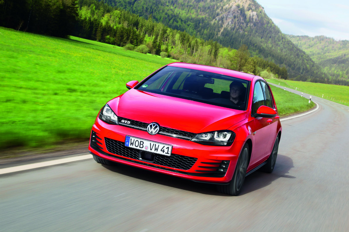New Golf GTD front tracking