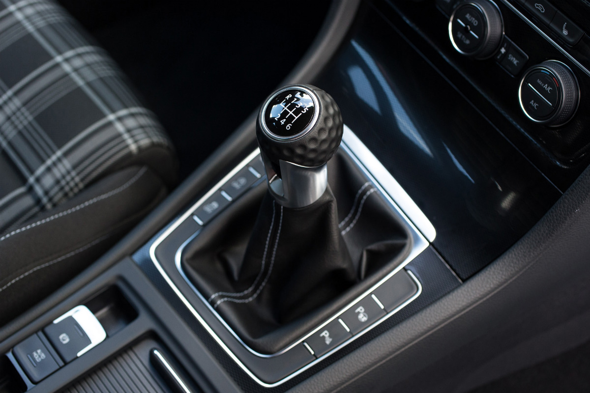 New Golf GTD gear knob