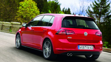 New Golf GTD rear tracking
