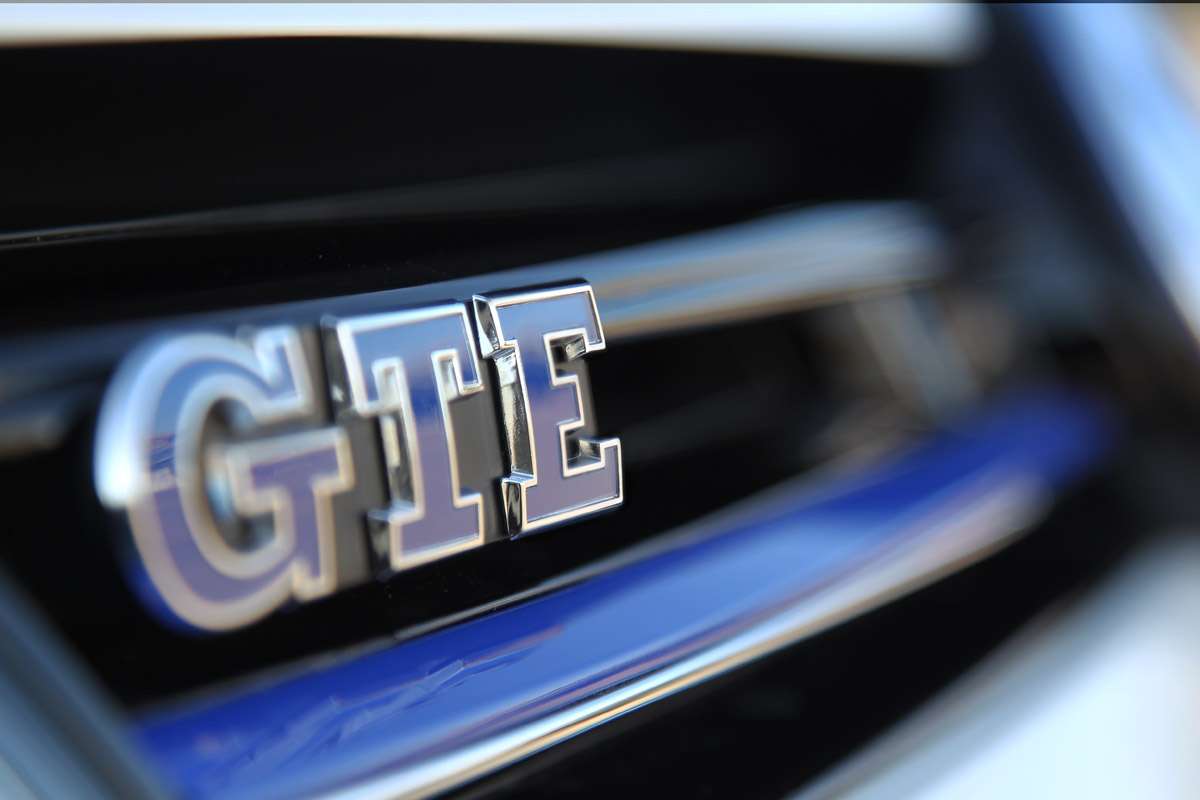 Volkswagen Golf GTE 2014 badge