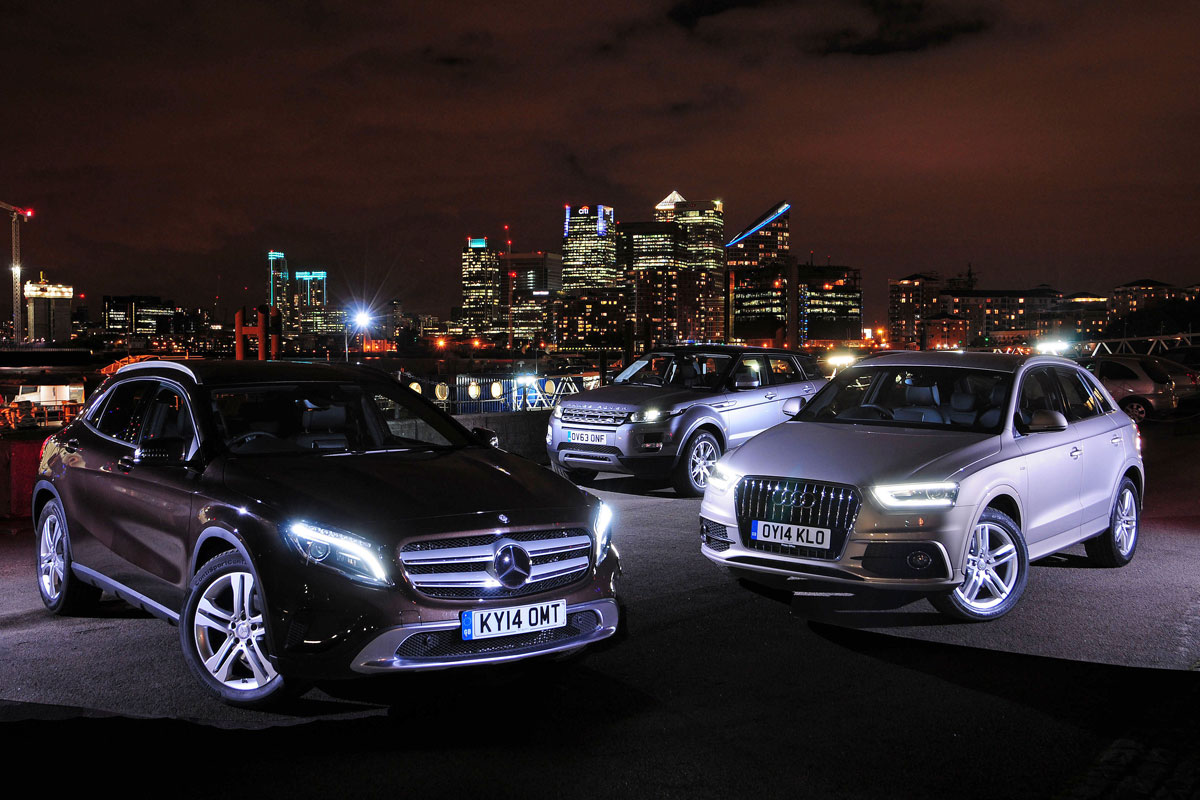 Infiniti FX vs Range Rover Sport