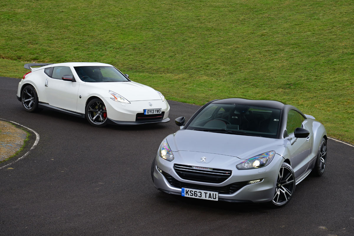 Peugeot RCZ R vs Nissan 370Z Nismo 