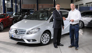 Mercedes B Class front