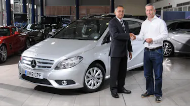 Mercedes B Class front