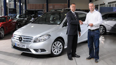 Mercedes B Class front
