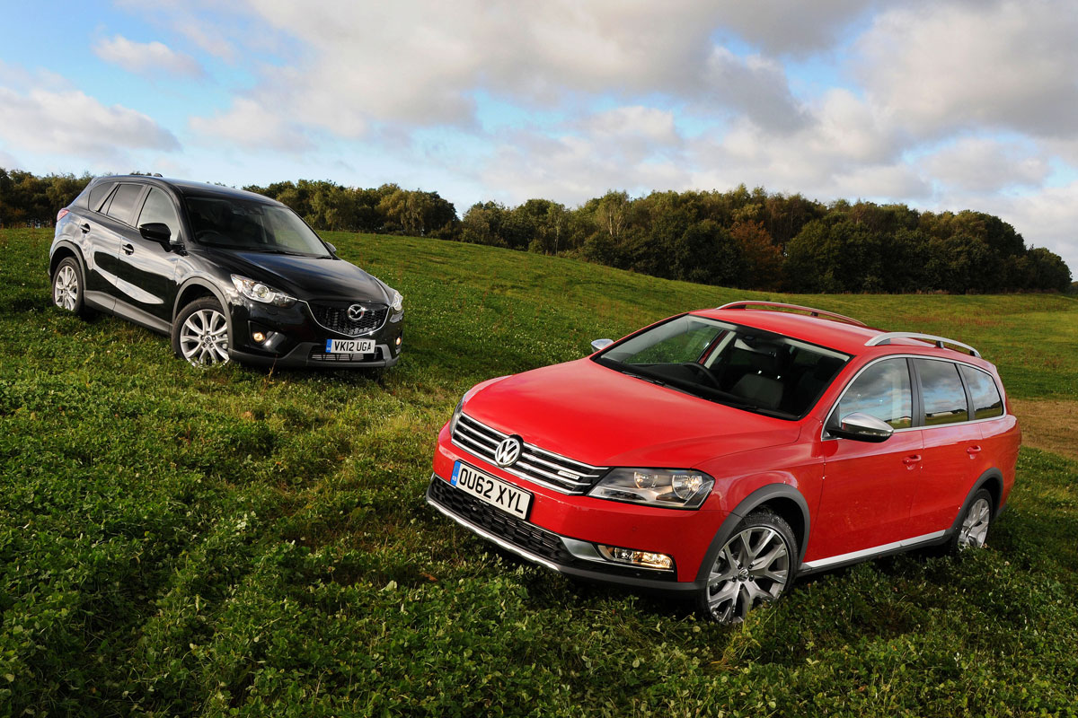 Volkswagen Passat Alltrack vs Mazda CX-5
