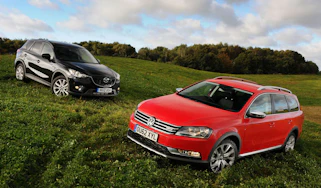 Volkswagen Passat Alltrack vs Mazda CX-5