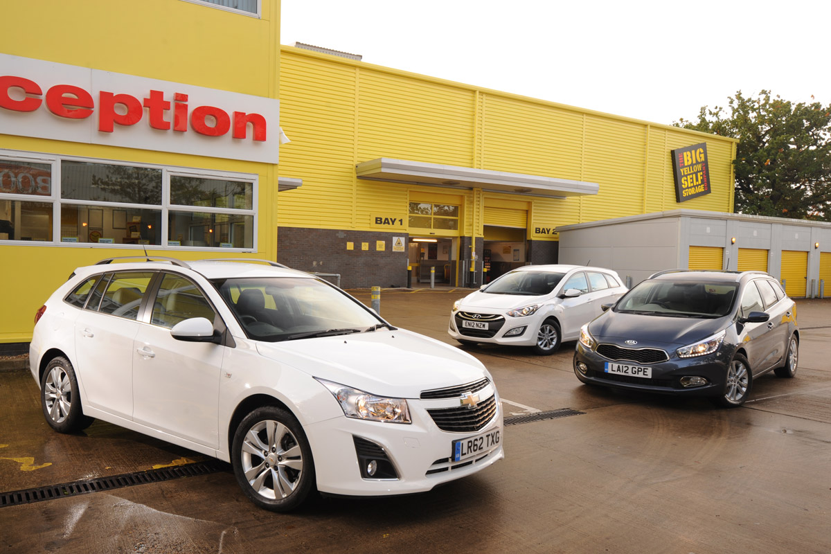 Chevrolet Cruze SW vs Kia Cee'd SW vs Hyundai i30 Tourer