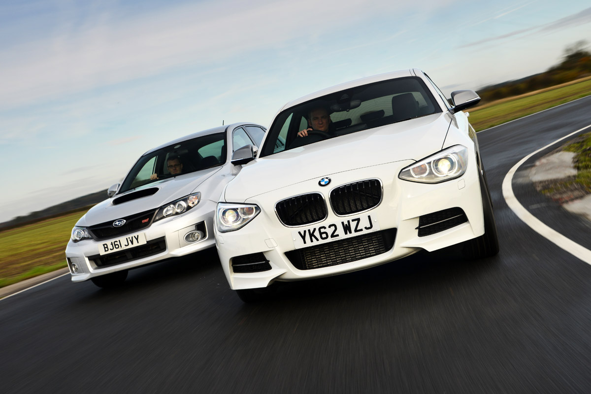 BMW M135i vs Subaru WRX STi 320R