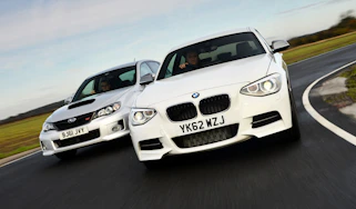 BMW M135i vs Subaru WRX STi 320R