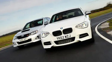 BMW M135i vs Subaru WRX STi 320R