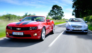 Chevrolet Camaro Convertible vs Infiniti G37