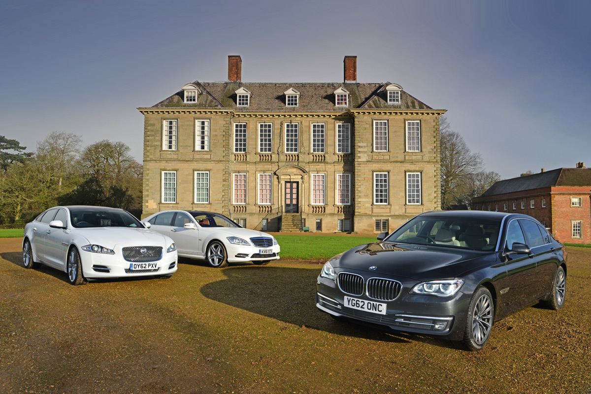 BMW 7 Series vs Mercedes S-Class vs Jaguar XJ