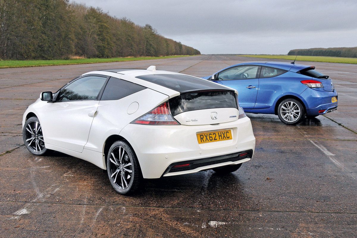 Honda CR-Z vs Renault Megane Coupe