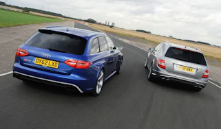 Audi RS4 vs Mercedes C63 AMG