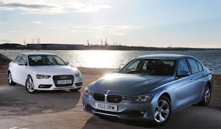 BMW 320d ED header