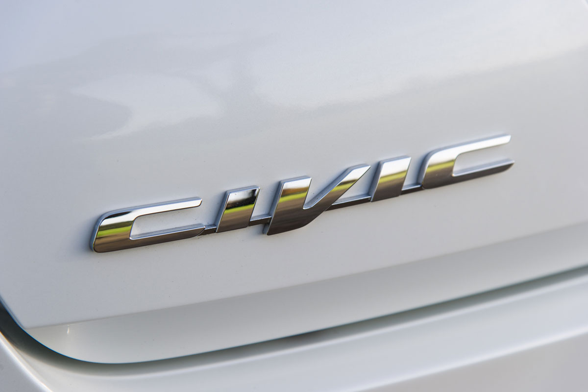 Honda Civic badge