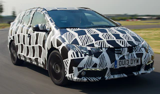 New Honda Civic Tourer front