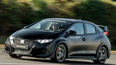 Honda Civic Type R 2015 action