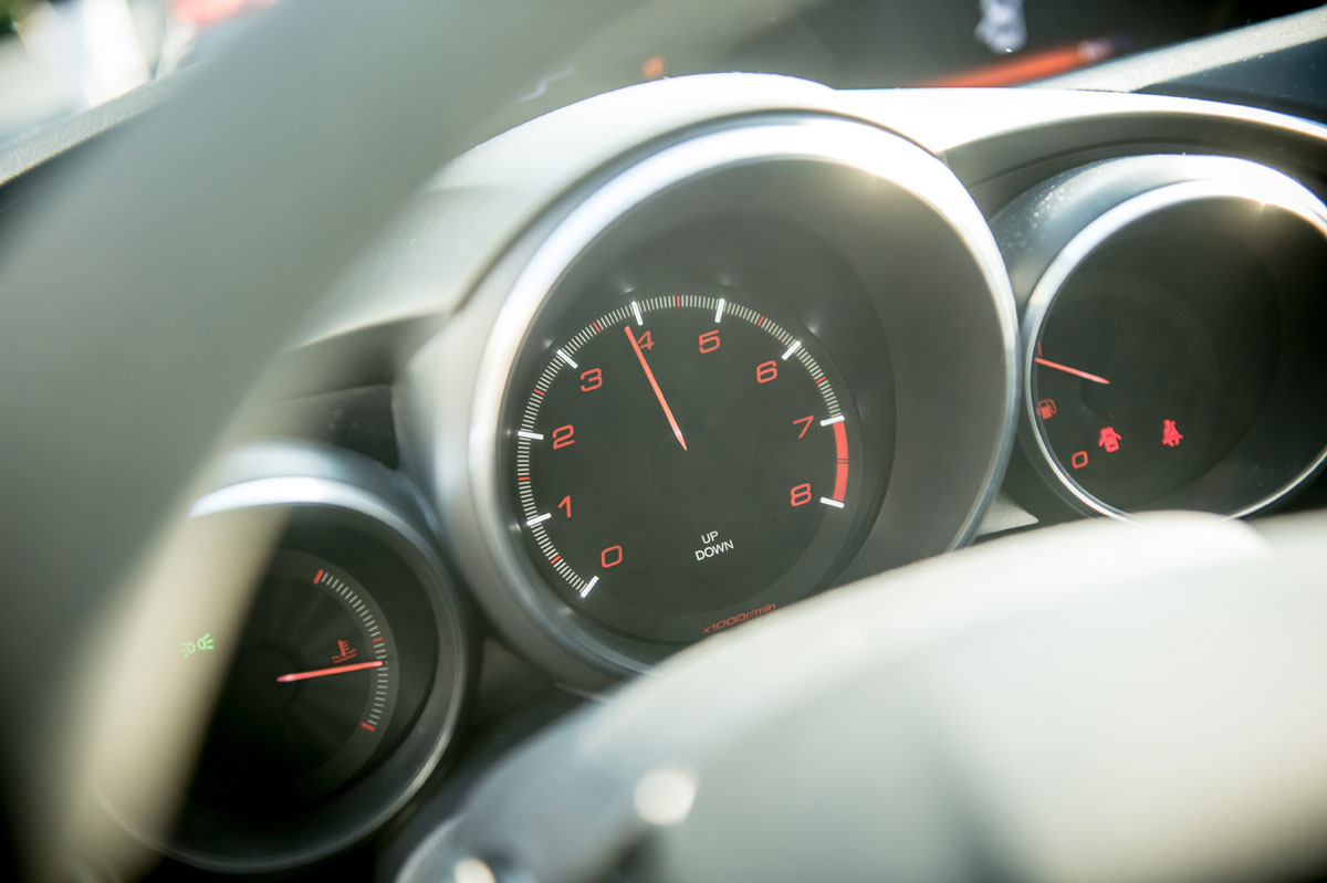 Honda Civic Type R 2015 dials