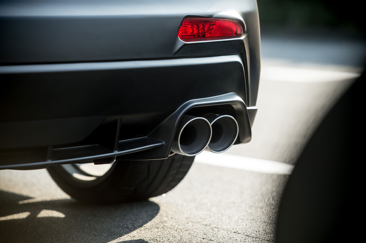 Honda Civic Type R 2015 exhaust