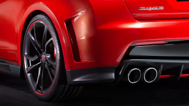 New Honda Civic Type R concept exhaust