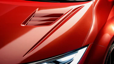 New Honda Civic Type R concept front lights