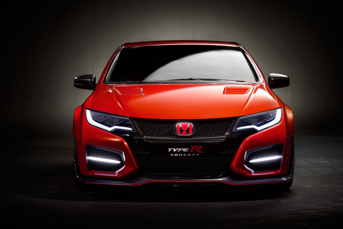 New Honda Civic Type R concept front