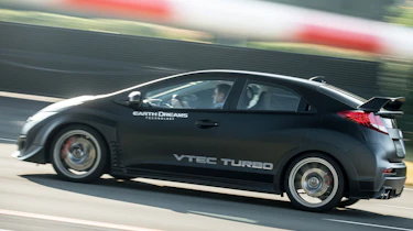 Honda Civic Type R 2015 profile action
