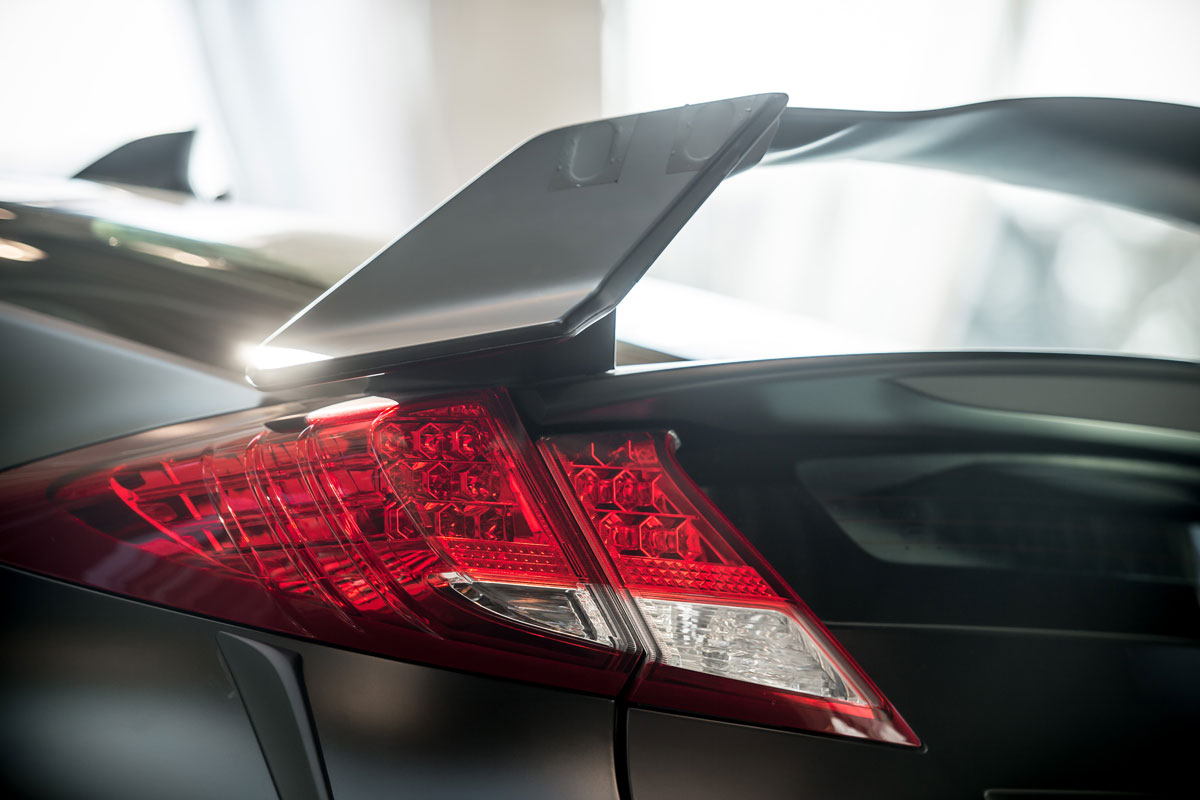 Honda Civic Type R 2015 rear wing