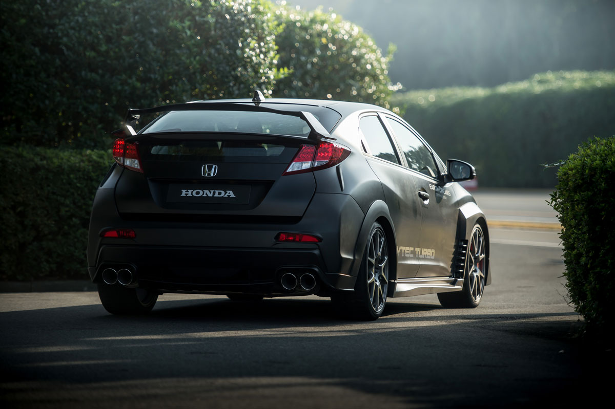 Honda Civic Type R 2015 rear