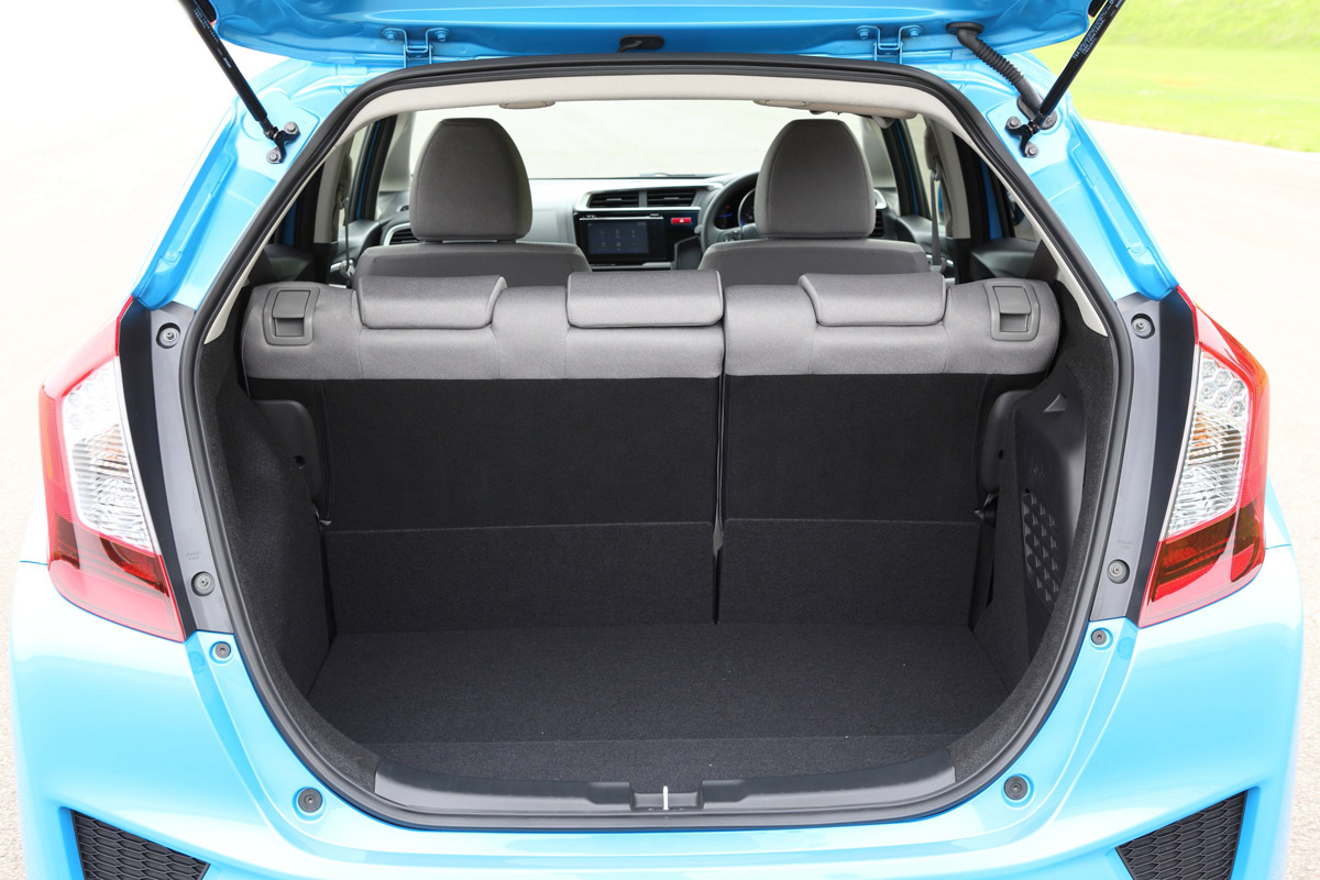 New Honda Jazz Hybrid boot