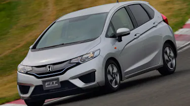 New Honda Jazz Hybrid front three quarters