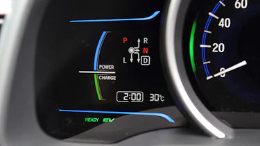 New Honda Jazz Hybrid gauge