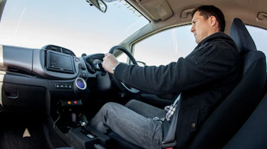 Honda Jazz Hybrid driving
