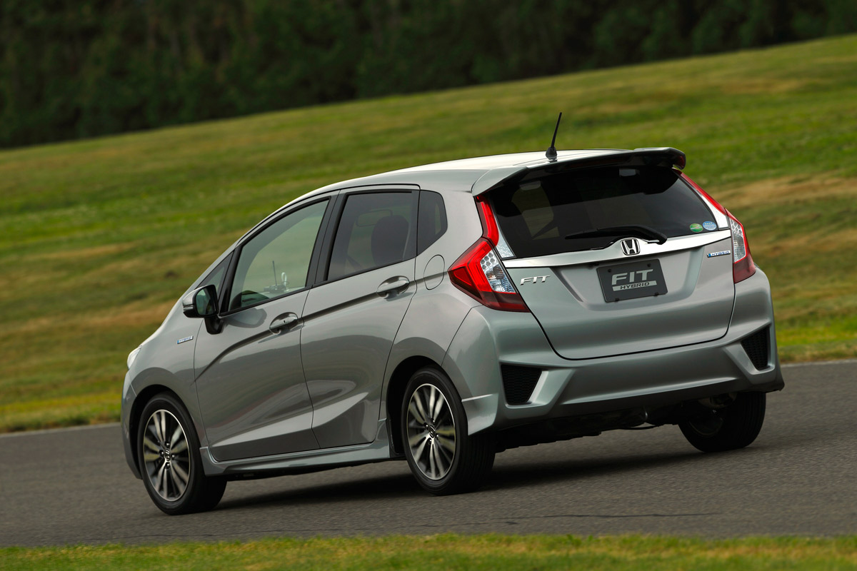 New Honda Jazz Hybrid rear