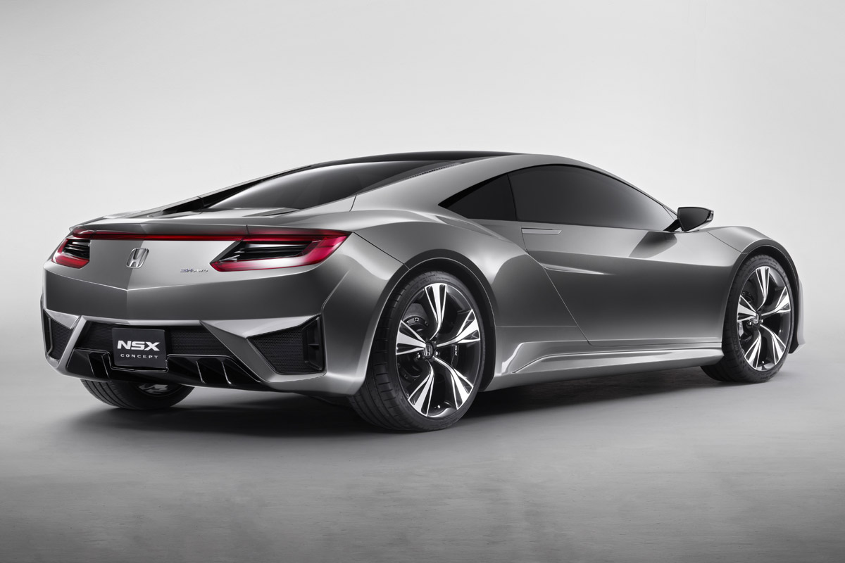 Honda NSX concept rear side
