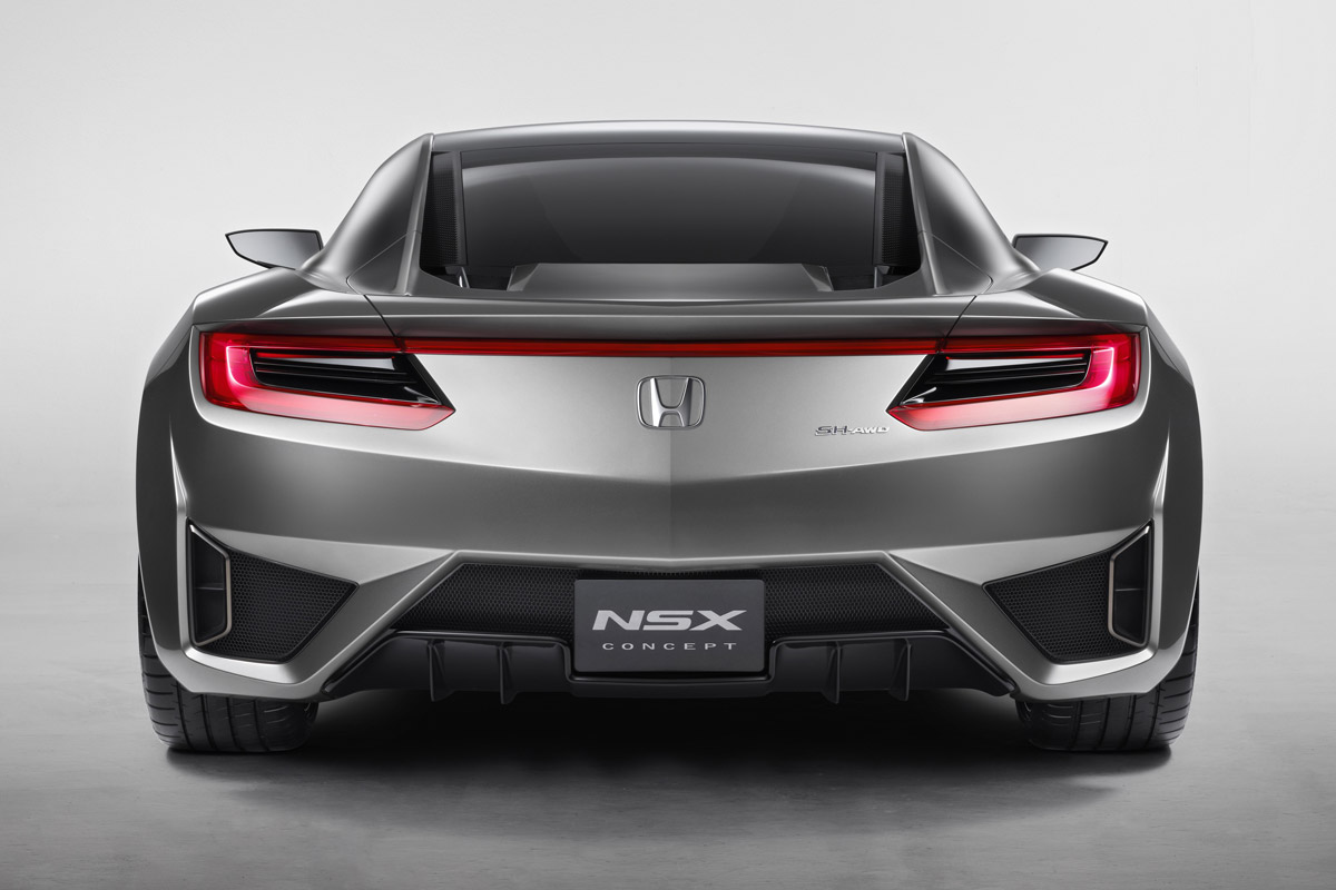 Honda NSX concept rear